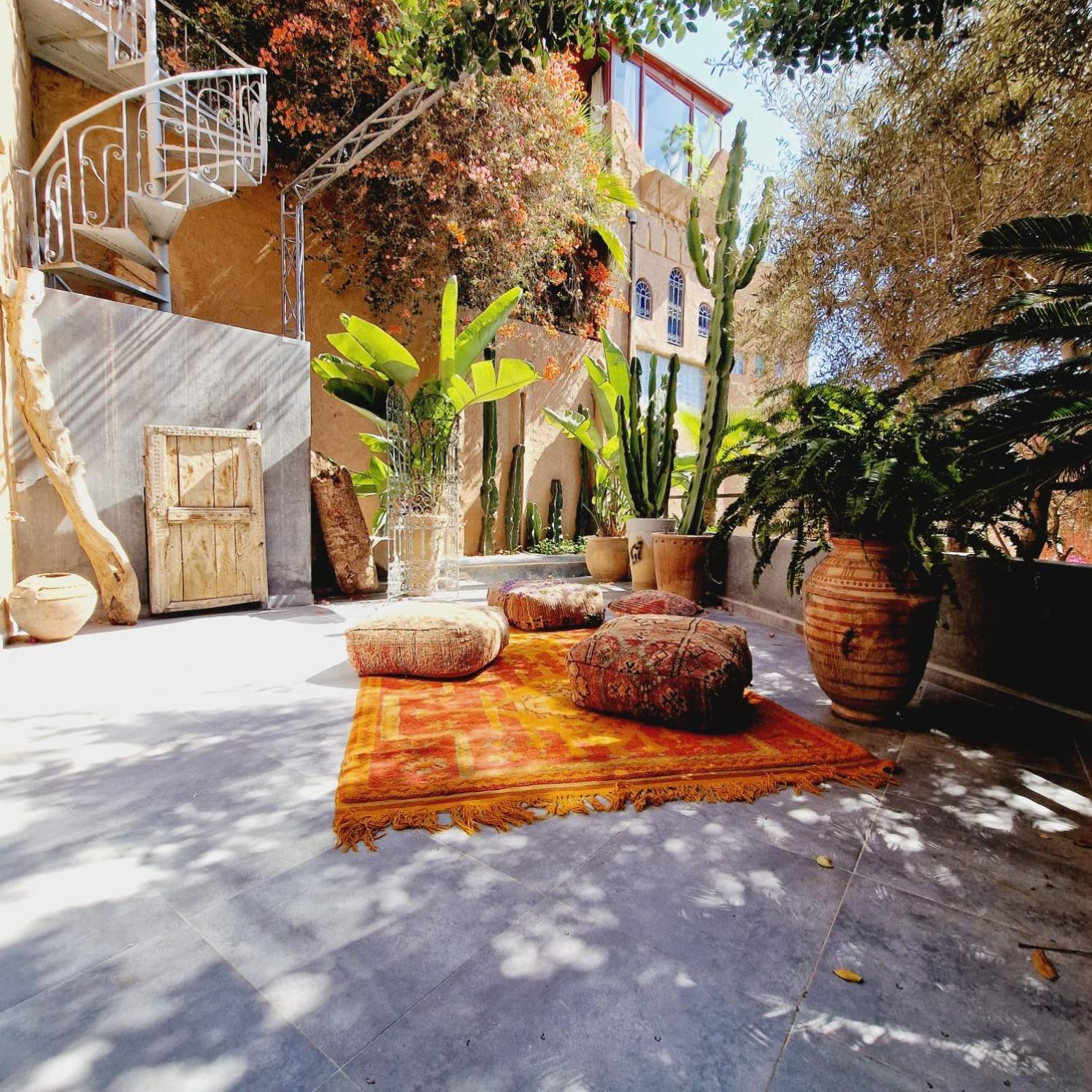 Luxury Riad Seaview, Jacuzzi And Breakfast Tamraght Exterior foto