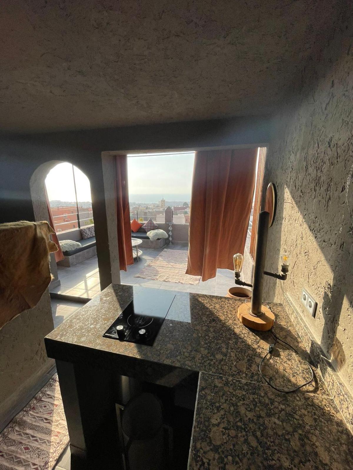 Luxury Riad Seaview, Jacuzzi And Breakfast Tamraght Exterior foto